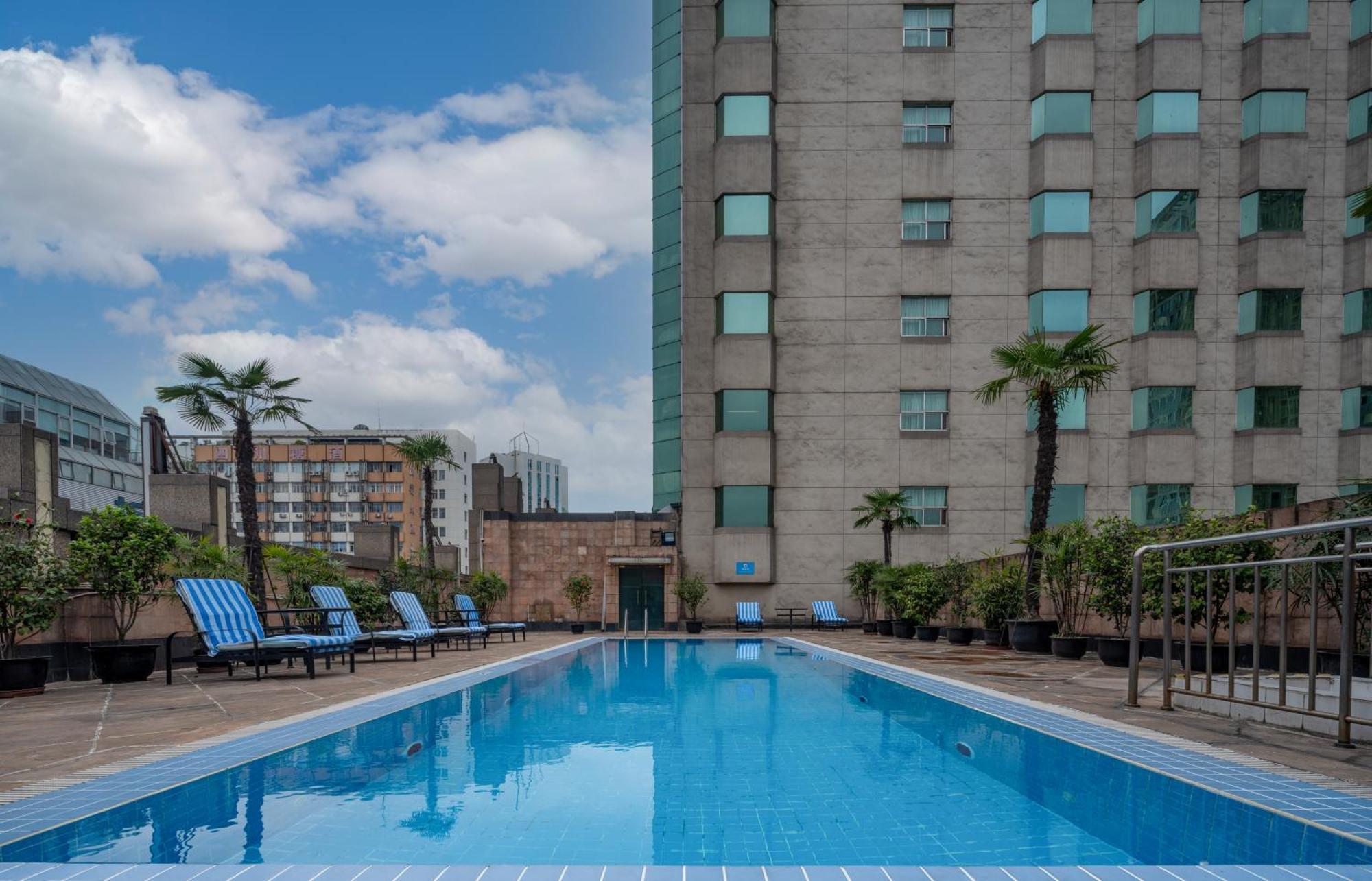 Chengdu Tianfu Sunshine Hotel Kültér fotó